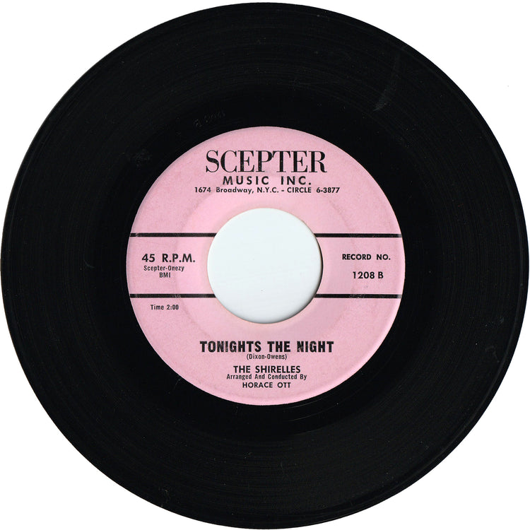 The Shirelles - Tonights The Night / The Dance Is Over [Pink Label]