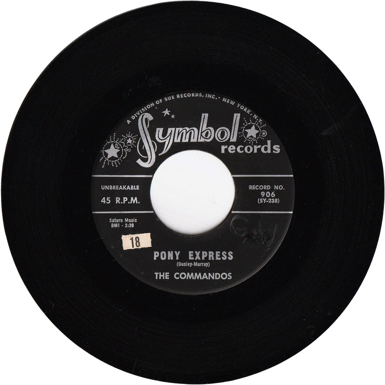 The Commandos - Pony Express / Groovy Feeling