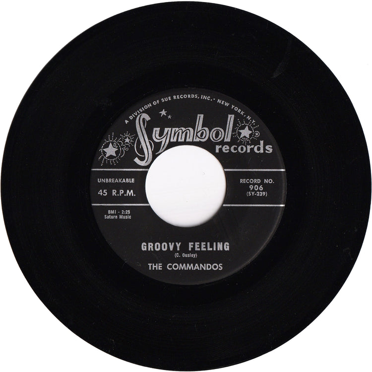 The Commandos - Pony Express / Groovy Feeling