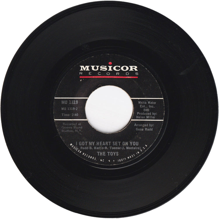 The Toys - Sealed With A Kiss / I Got My Heart Set On You