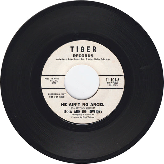 Leola & The Lovejoys - He Ain't No Angel / Wait 'Round The Corner [Promo]