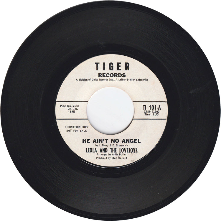 Leola & The Lovejoys - He Ain't No Angel / Wait 'Round The Corner [Promo]