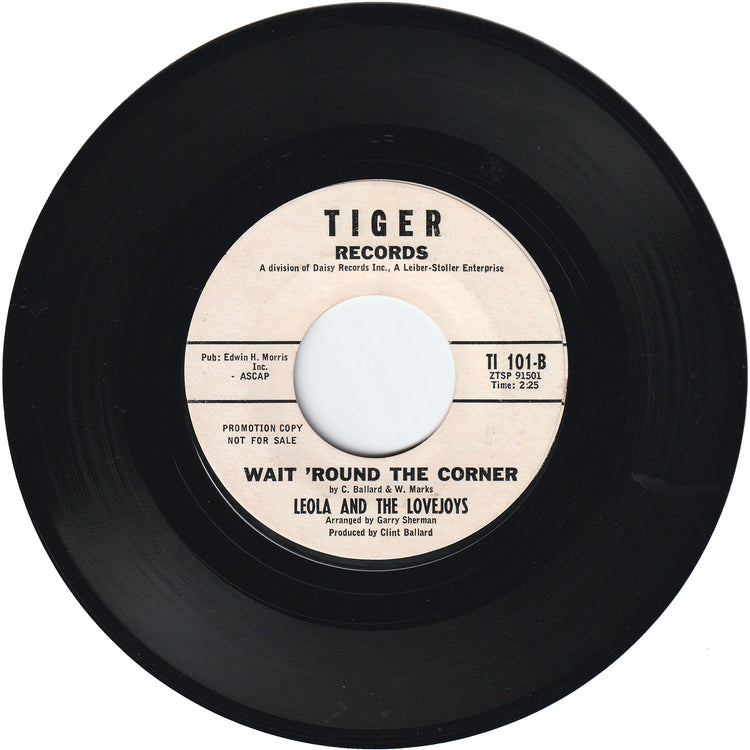 Leola & The Lovejoys - He Ain't No Angel / Wait 'Round The Corner [Promo]