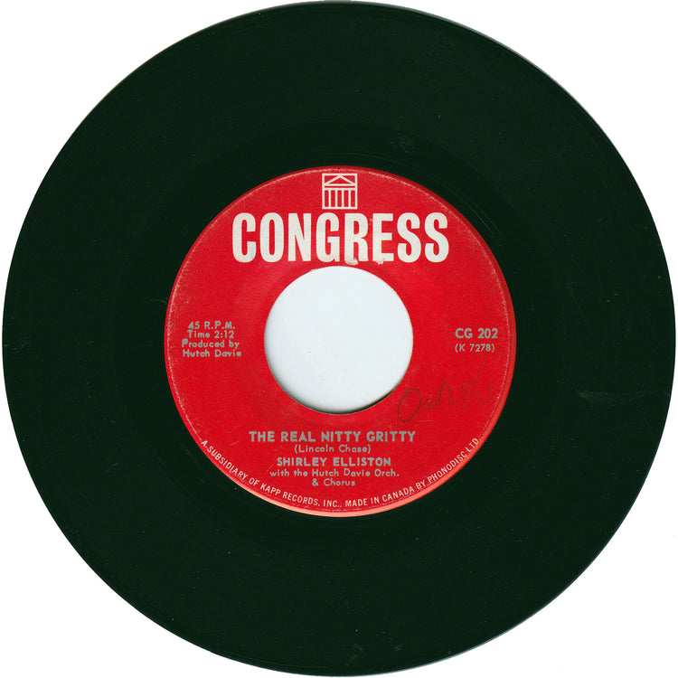 Shirley Ellis - The Nitty Gritty / Give Me A List [Canada]