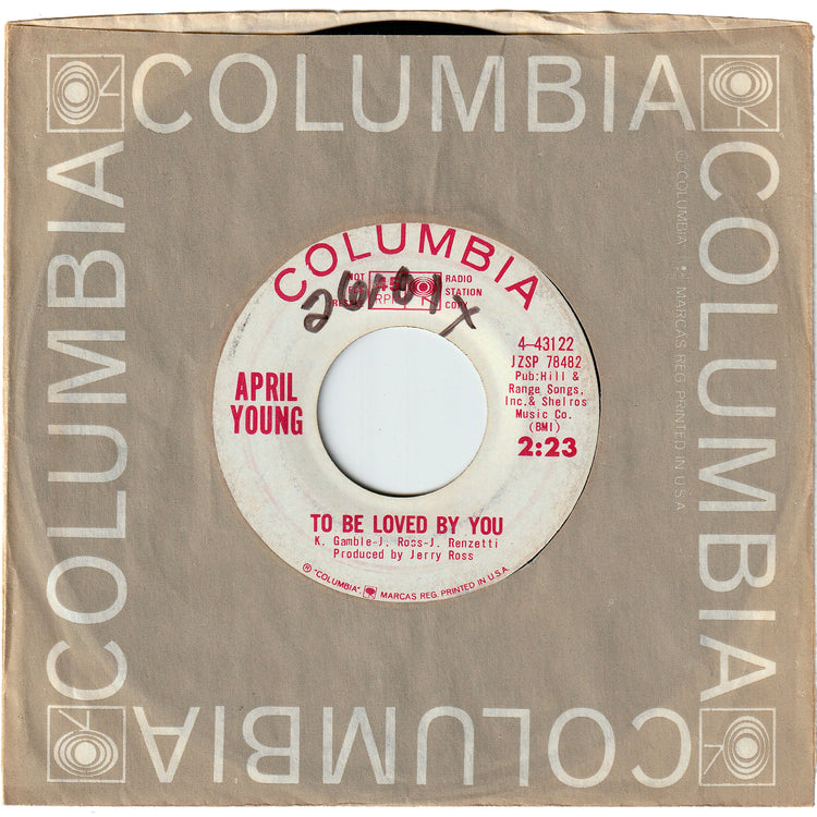 April Young - To Be Loved By You / Kiss Your Baby Goodbye [Promo]