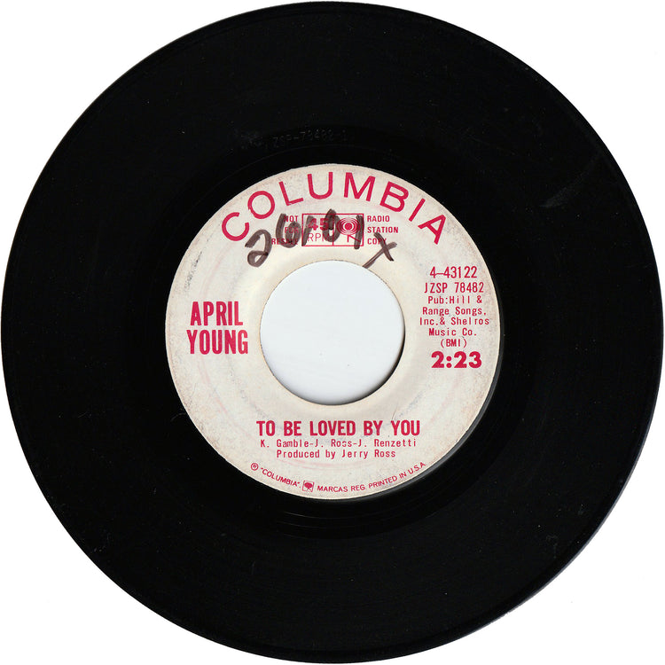 April Young - To Be Loved By You / Kiss Your Baby Goodbye [Promo]
