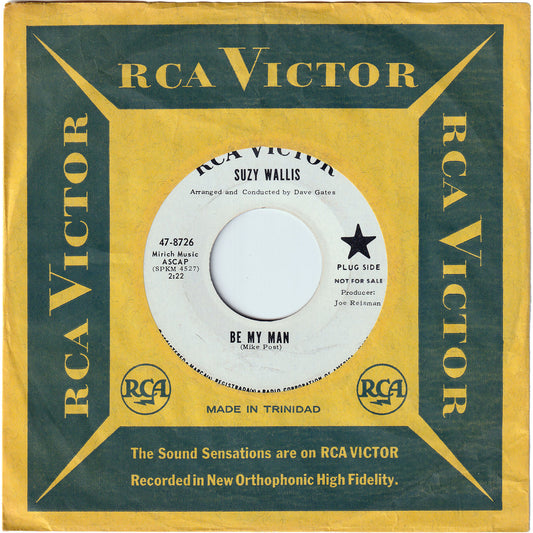 Suzy Wallis - Be My Man / Little Things Like That [Promo]
