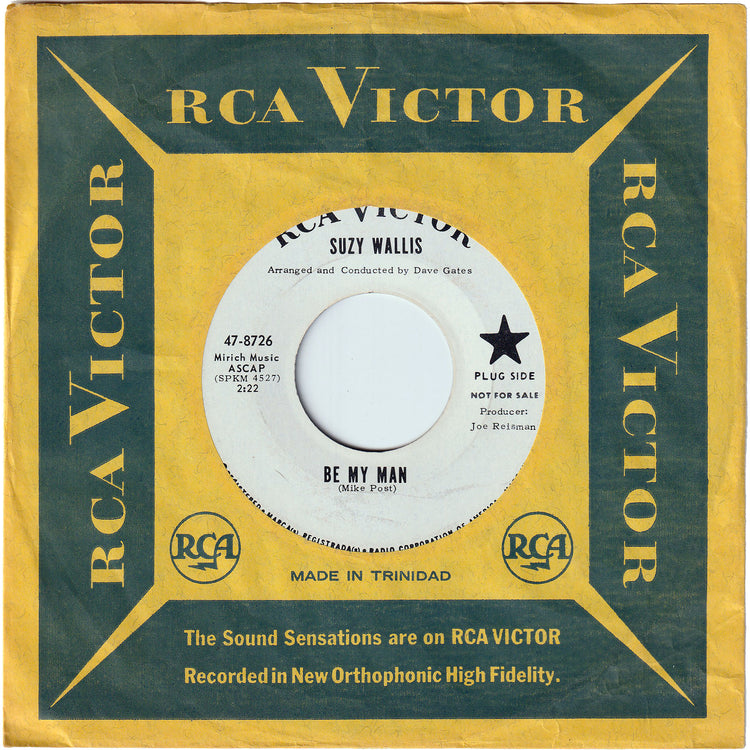 Suzy Wallis - Be My Man / Little Things Like That [Promo]