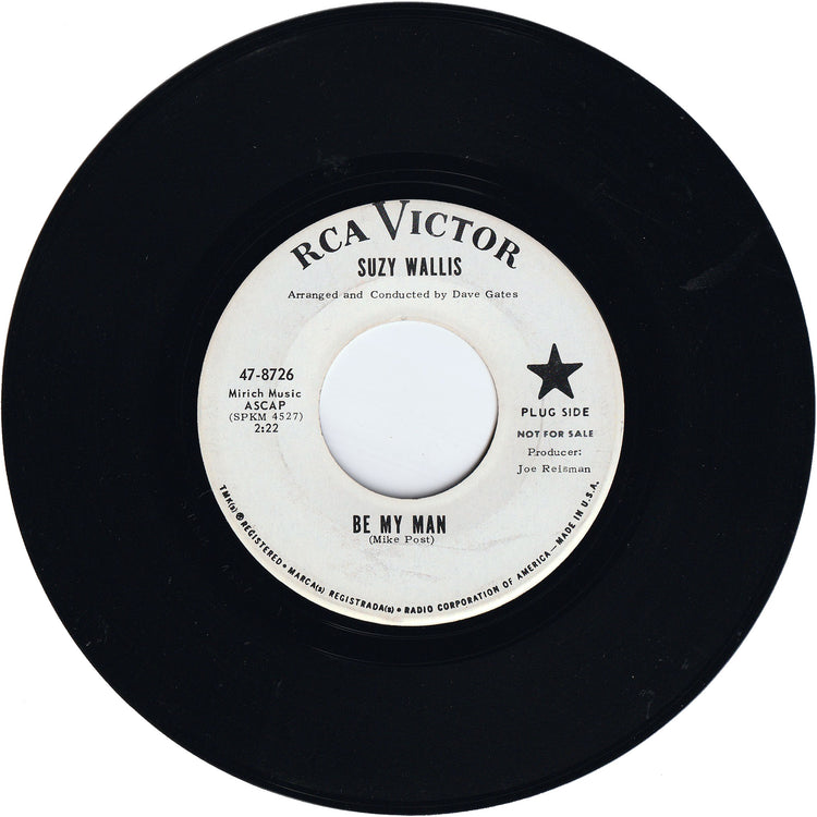 Suzy Wallis - Be My Man / Little Things Like That [Promo]