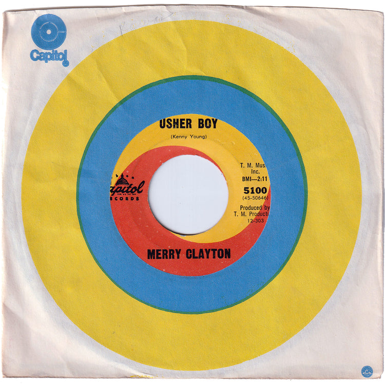 Merry Clayton - Usher Boy / Nothing Left To Do But Cry