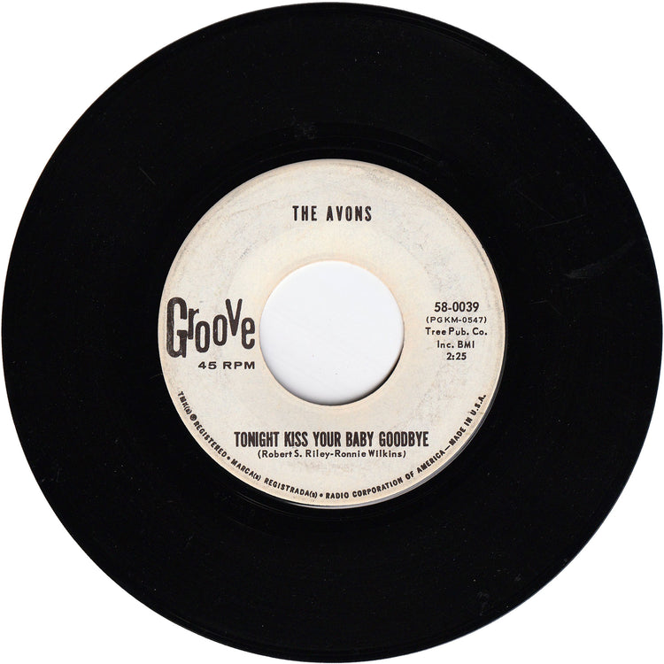 The Avons - Whatever Happened To Our Love / Tonight Kiss Your Baby Goodbye [Promo]
