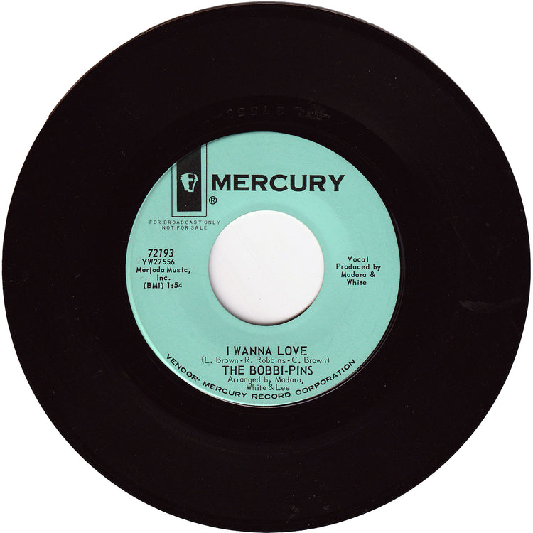 The Bobbi-Pins - Why Did You Go / I Wanna Love [Promo]