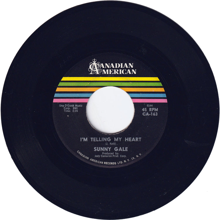 Sunny Gale - Too Bad For You / I'm Telling My Heart