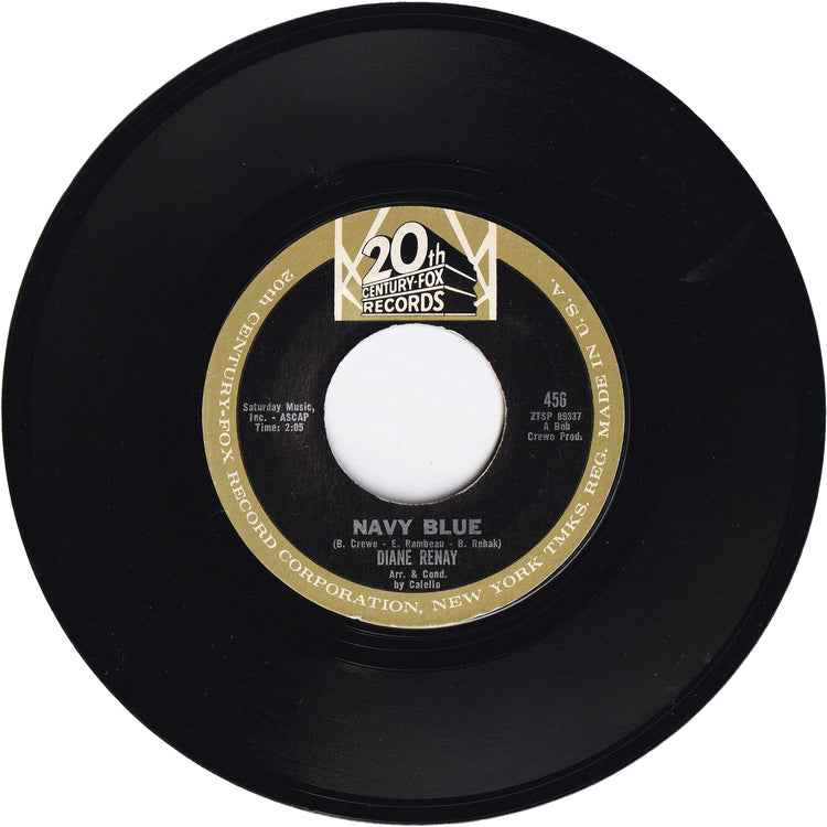 Diane Renay - Navy Blue / Unbelievable Guy[Styrene, Terre Haute Pressing]