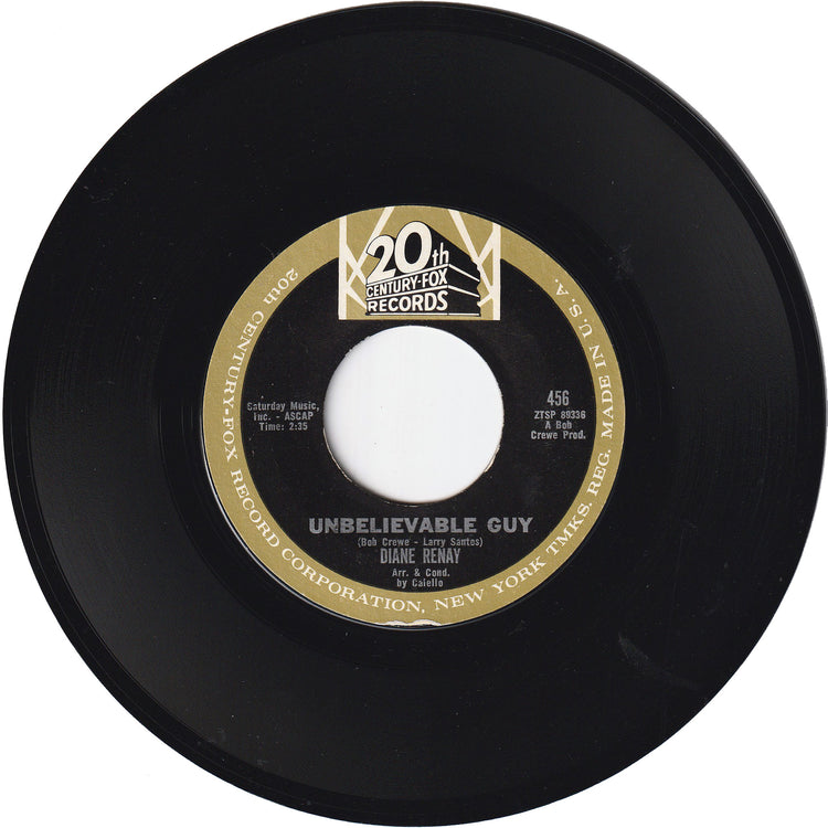 Diane Renay - Navy Blue / Unbelievable Guy[Styrene, Terre Haute Pressing]