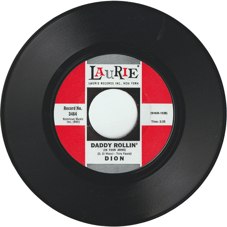 Dion - Abraham, Martin & John / Daddy Rollin' [Styrene, Monarch Pressing]