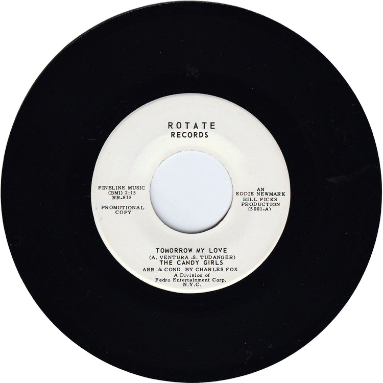 The Candy Girls - Tomorrow My Love / Run [Promo]