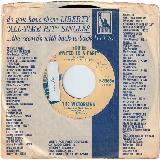 The Victorians - You're Invited To A Party / Monkey Stroll [Promo]