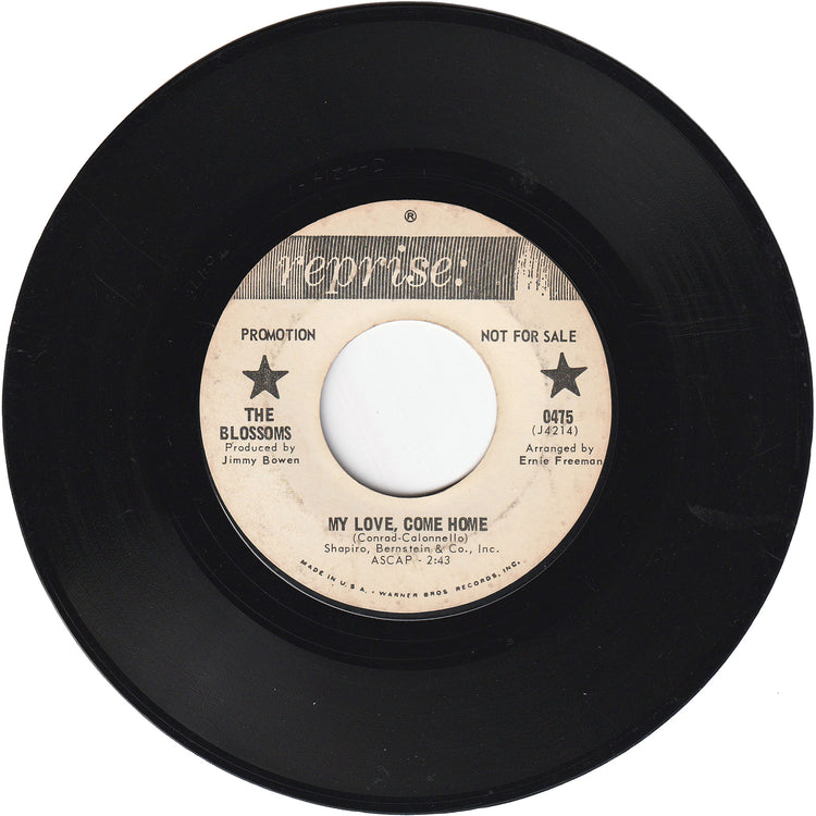 The Blossoms - Lover Boy / My Love, Come Home [Promo]