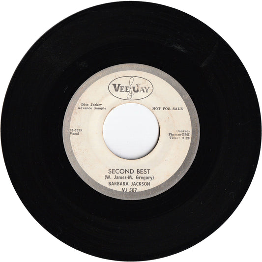 Barbara Jackson - Second Best / Invitation To A Wedding [Promo]