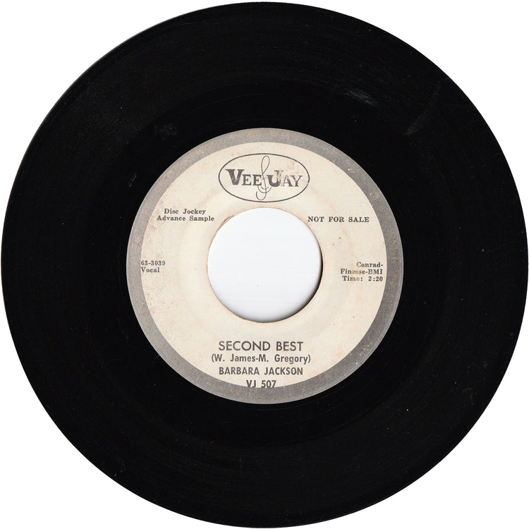 Barbara Jackson - Second Best / Invitation To A Wedding [Promo]
