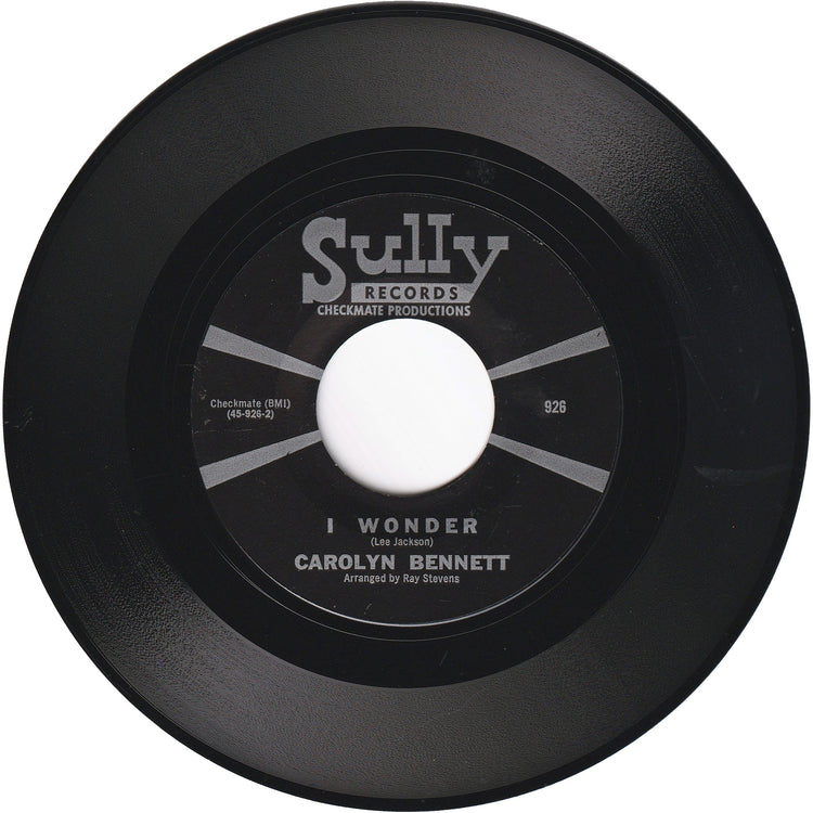 Carolyn Bennett - So Bad To Bad / I Wonder