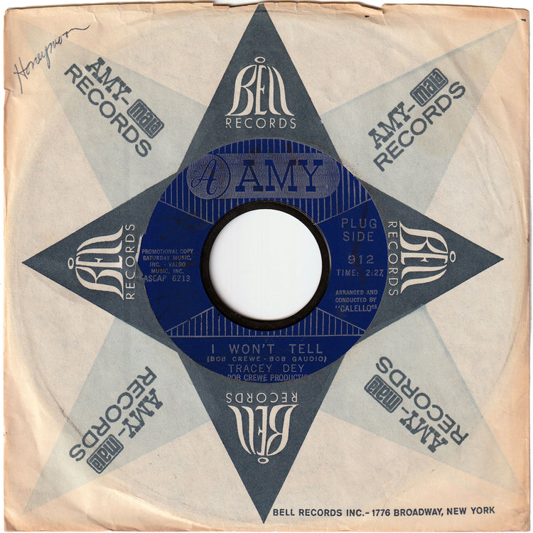 Tracey Dey - I Won't Tell / Any Kind Of Love [Promo]