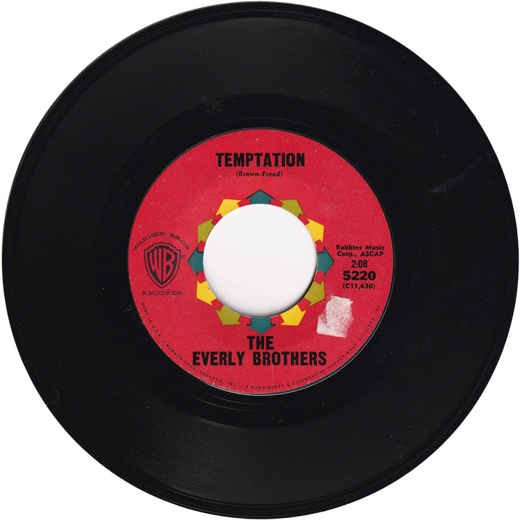 The Everly Brothers - Temptation / Stick With Me Baby