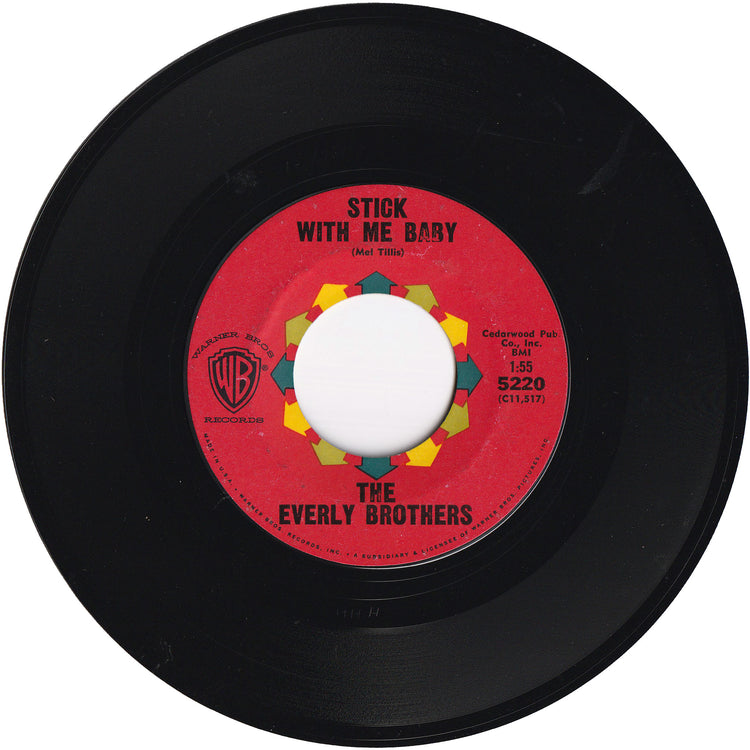 The Everly Brothers - Temptation / Stick With Me Baby