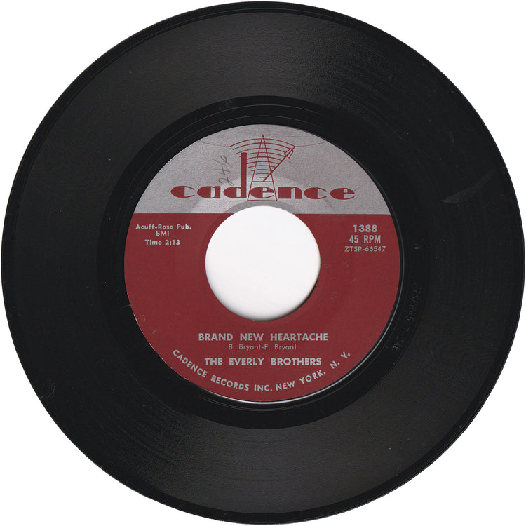 The Everly Brothers - Brand New Heartaches / Like Strangers [Styrene, Monarch Pressing]