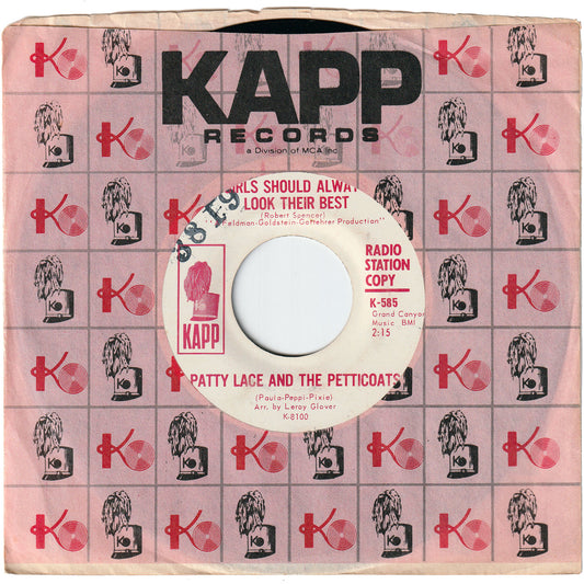 Patty Lace & The Petticoats - Girls Should Always Look Their Best / Girls Don't Trust That Boy [Promo]