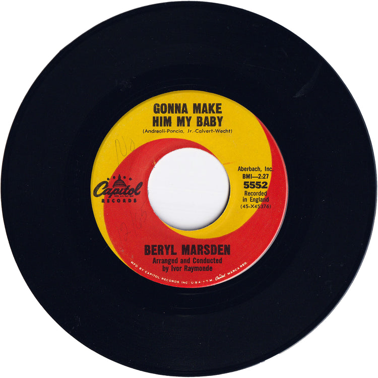 Beryl Marsden - Gonna Make Him My Baby / Who You Gonna Hurt?