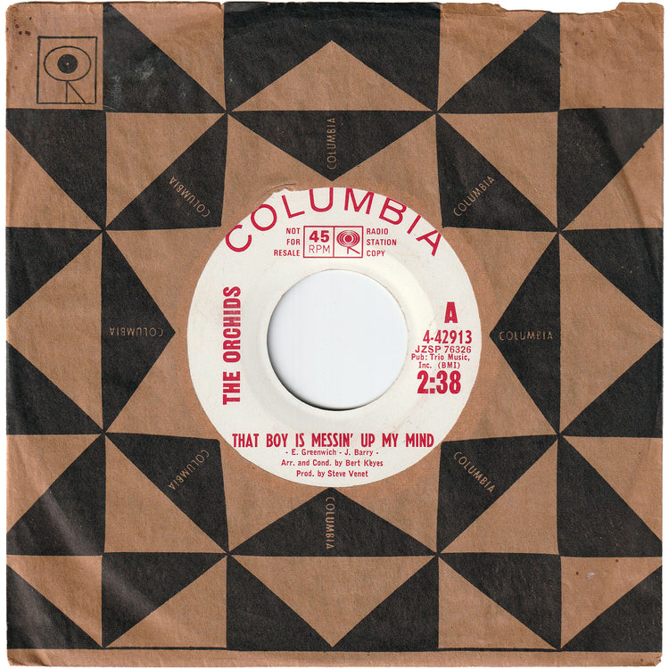 The Orchids - That Boy Is Messin' Up My Mind / The Harlem Tango [Promo]