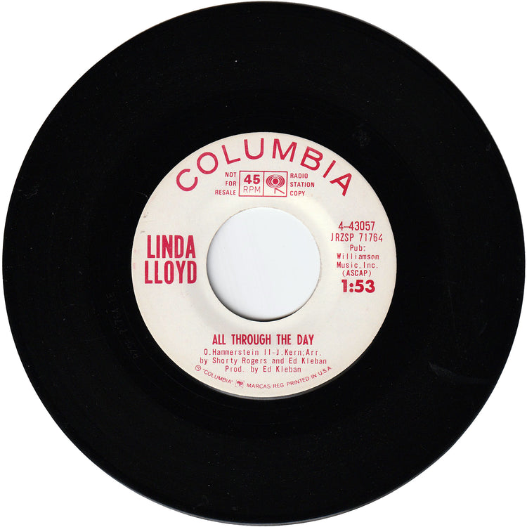 Linda Lloyd - Heartache High School U.S.A. / All Through The Day [Promo]