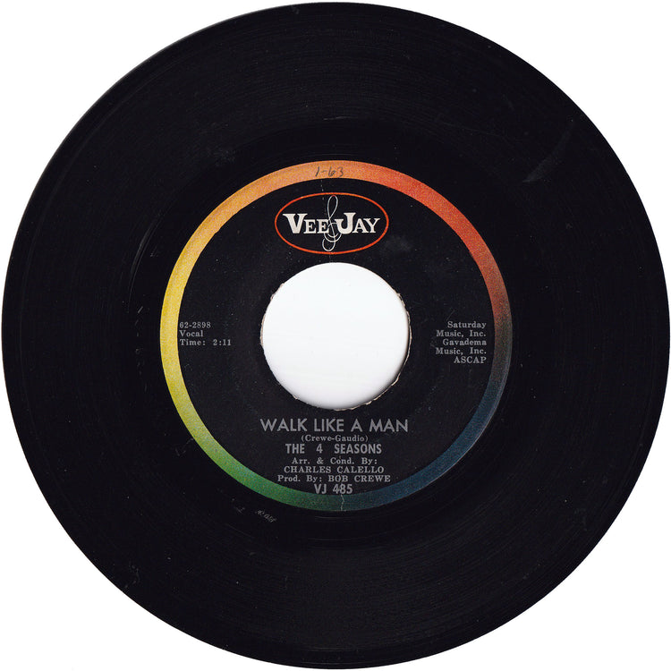 The Four Seasons - Walk Like A Man / Lucky Ladybug [Vinyl, ARP Pressing]