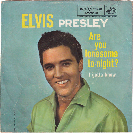 Elvis Presley - Are You Lonesome To-Night? / I Gotta Know [Picture Sleeve]