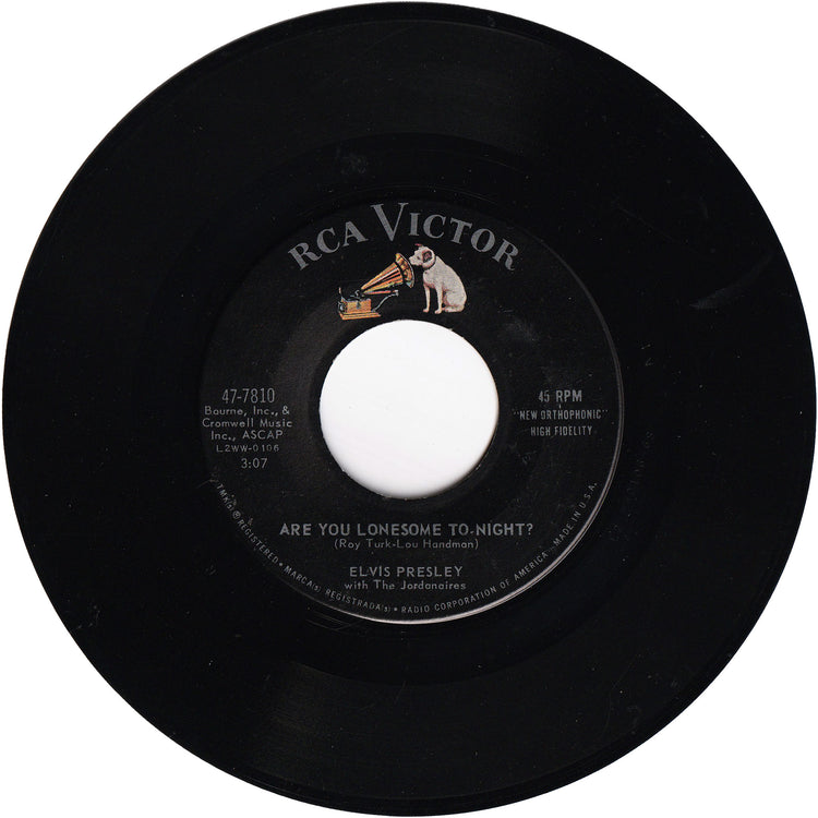 Elvis Presley - Are You Lonesome To-Night? / I Gotta Know [Picture Sleeve]