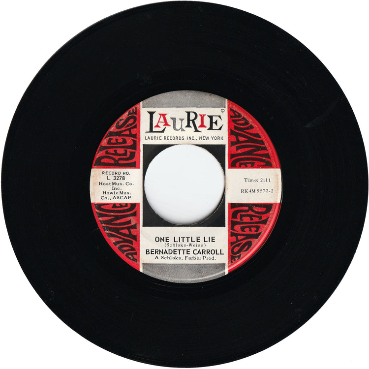 Bernadette Carroll - One Little Lie / The Hero [Promo]