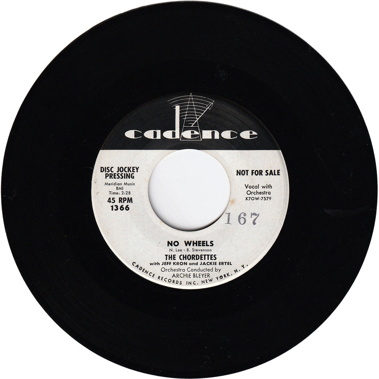 The Chordettes - Wheels / Wheels [Promo]