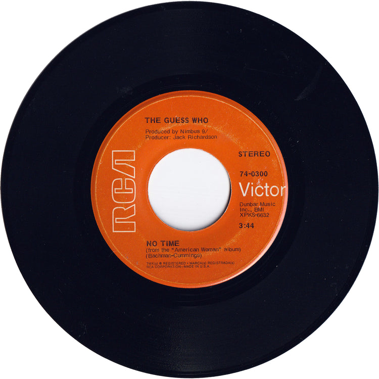 The Guess Who - No Time / Proper Stranger