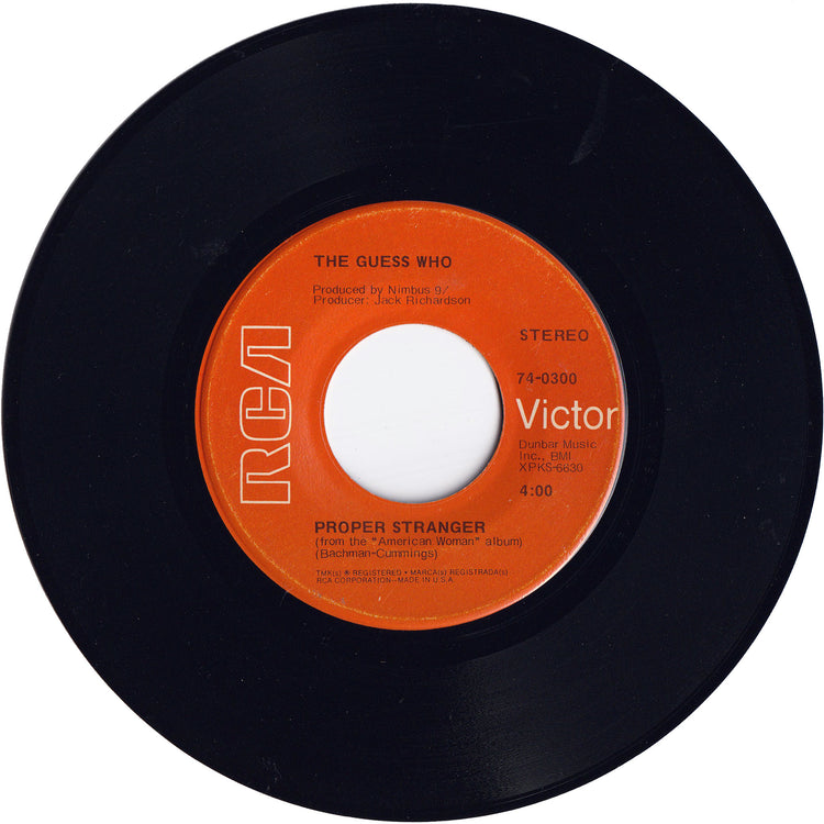 The Guess Who - No Time / Proper Stranger