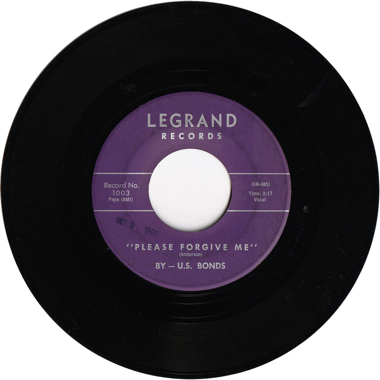 Gary "U.S." Bonds - New Orleans / Please Forgive Me [Purple Label]