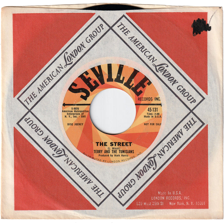 Terry & The Tunisians - The Street / Tom-Tom [Promo]