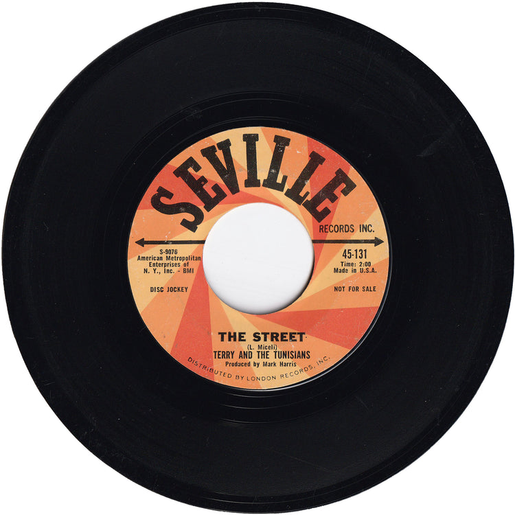 Terry & The Tunisians - The Street / Tom-Tom [Promo]