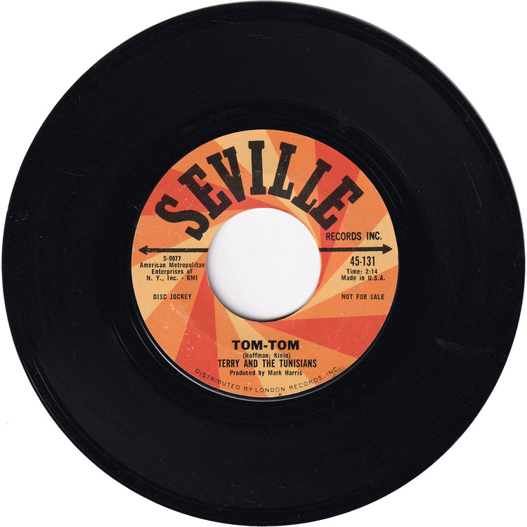 Terry & The Tunisians - The Street / Tom-Tom [Promo]