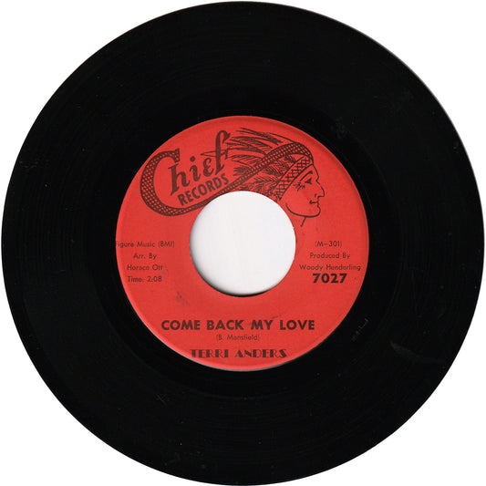 Terri Anders - Come Back My Love / All In My Mind