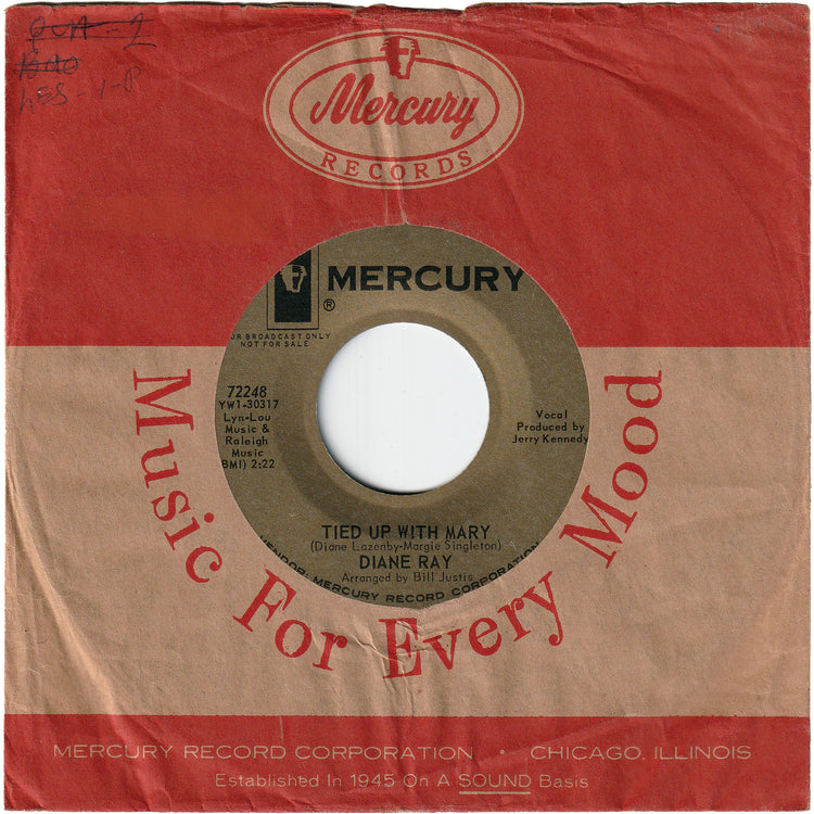 Diane Ray - Tied Up With Mary / No Arms Can Ever Hold You [Promo]