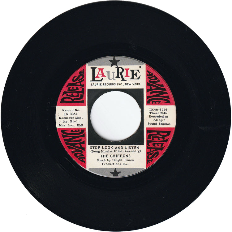 The Chiffons - Stop, Look & Listen / March [Promo]
