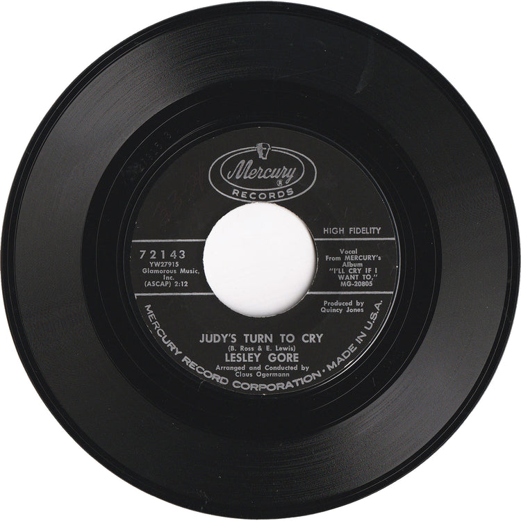 Lesley Gore - Judy's Turn To Cry / Just Let Me Cry