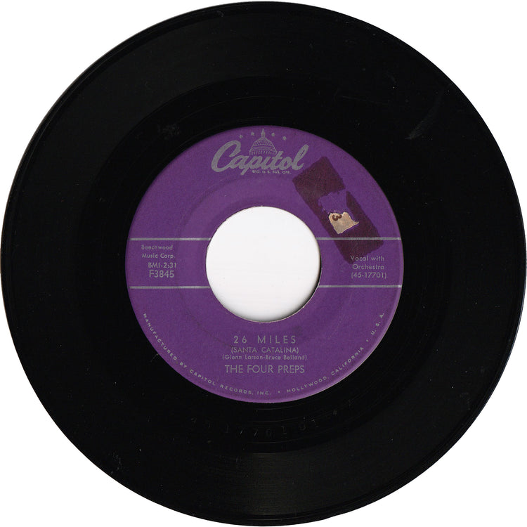 The Four Preps - 26 Miles (Santa Catalina) / It's You